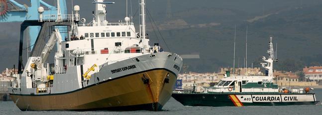 Odyssey aún tiene gente buscando naufragios en los archivos españoles