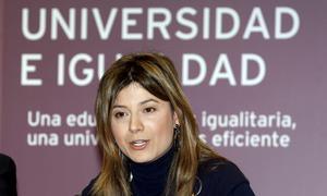 Aído reivindica el feminismo como asignatura troncal en la universidad