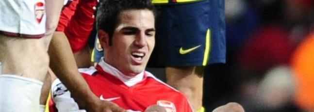 Cesc se perderá lo que resta de temporada por una fisura en el peroné