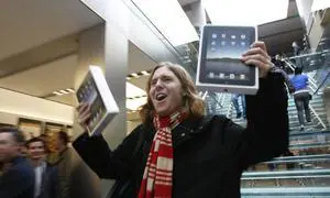 Apple vende más de 300.000 iPad en su primer día