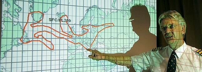 El cambio de viento empujará la nube volcánica hacia el Ártico