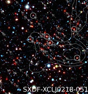 Una luz invisible revela el conjunto de galaxias más lejano del Universo
