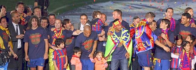 El Barcelona, campeón de Liga