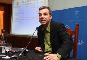 ABC  Espino, en una comparecencia pública a poco de estallar el caso Unión