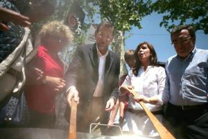 JOB VERMEULEN  Rajoy asistió ayer, junto a Alicia Sánchez-Camacho, a la «Fiesta del caracol» de Lérida