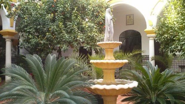 Patio del Convento de Santa Clara de Alcalá