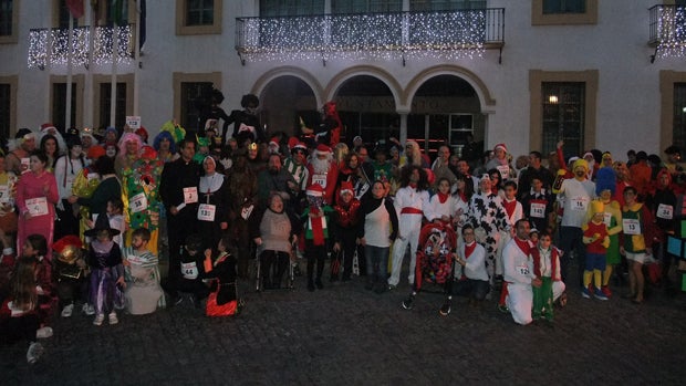 Participantes de la San Silvestre nazarena