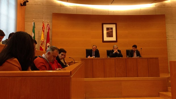 Pleno extraordinario del Ayuntamiento nazareno / L.M.