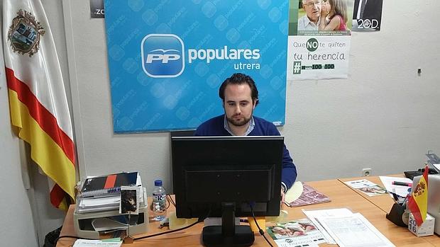 El portavoz del PP en Utrera, Fernando Torres