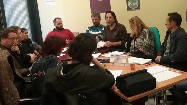 Reunión del consejo ciudadano de Podemos