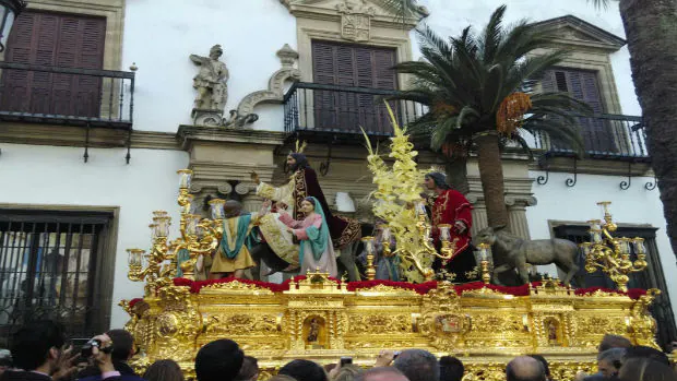 Cristo Rey, hoy en las calles de Jerez