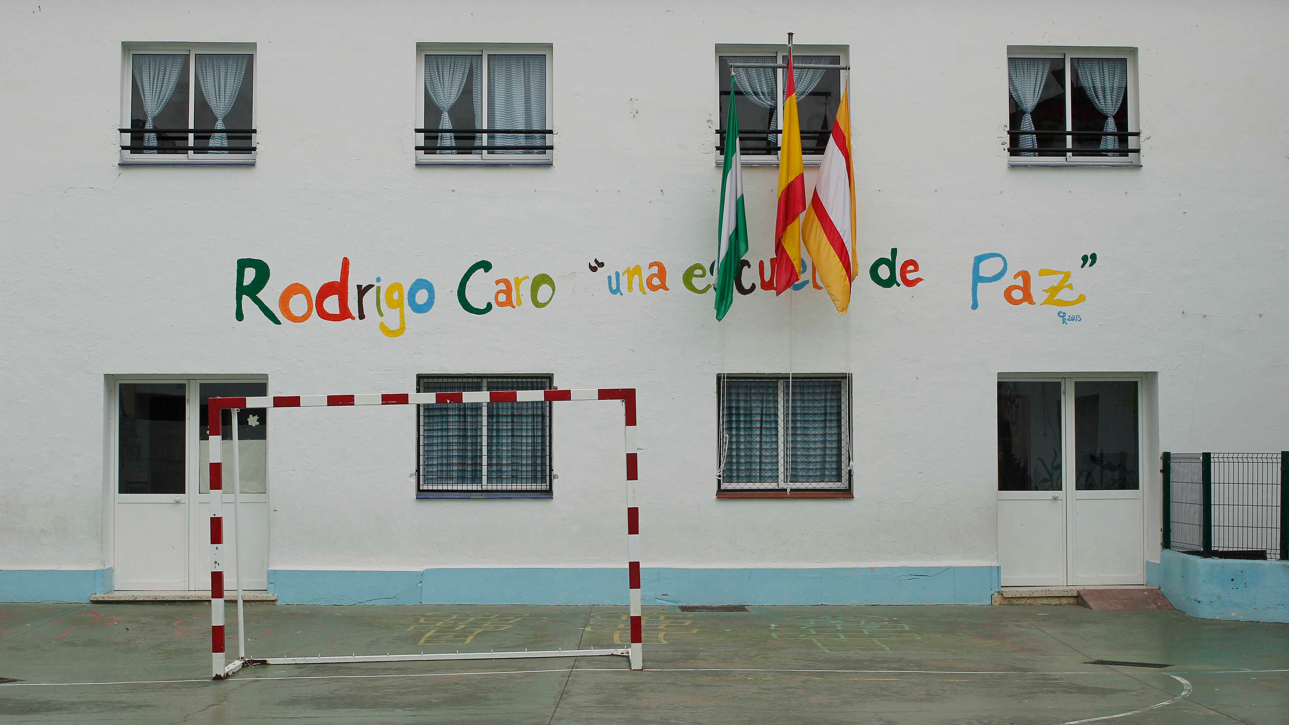 El colegio Rodrigo Caro de Utrera ha sido también objeto de obras