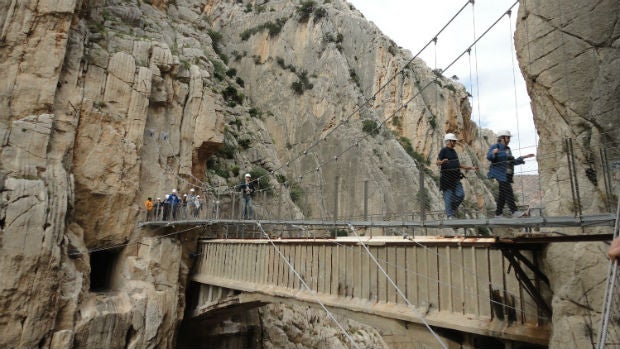 Vista del Caminito del Rey