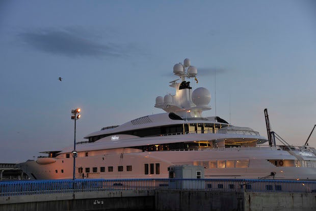 Polerus de Roman Abramovich en Málaga