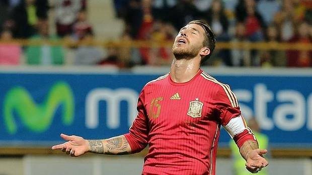 Sergio Ramos, los galones del brazalete