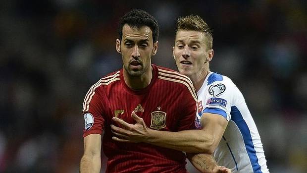 Busquets, el ojito derecho de Del Bosque