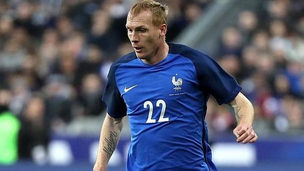 Mathieu, con la selección francesa.