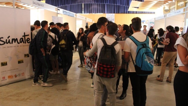 Los jóvenes de la ciudad pudieron conocer una amplia oferta educativa