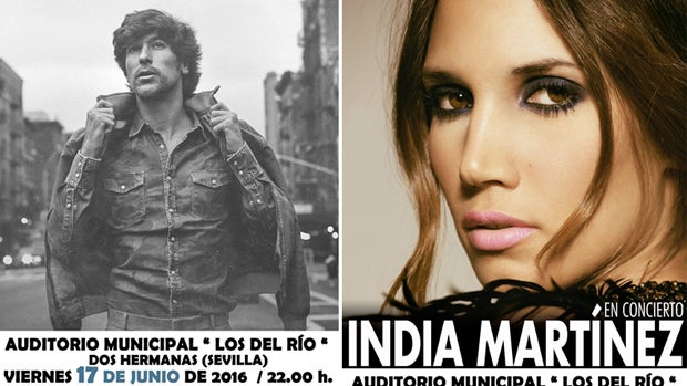 Manuel Lombo e India Martínez