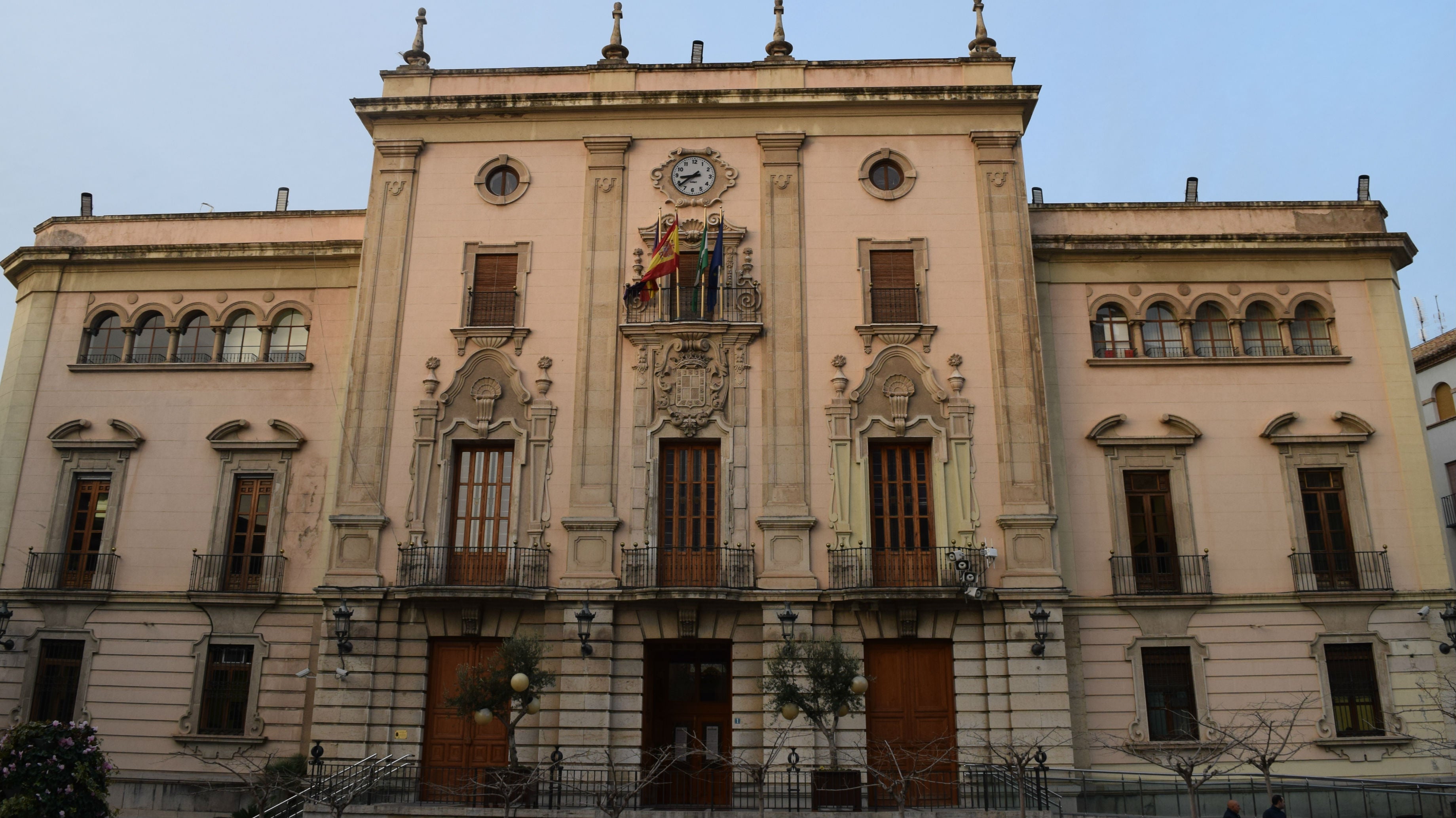 Fachada del Ayuntamiento de Jaén.