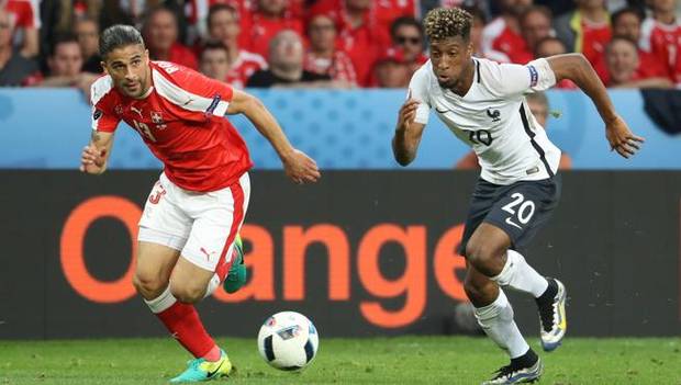 Kingsley Coman, el futbolista más rápido de la Euocopa.