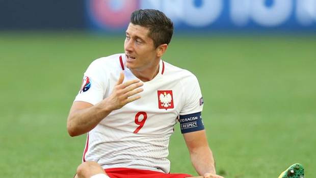 Robert Lewandowski no se ha estrenado en la Eurocopa.