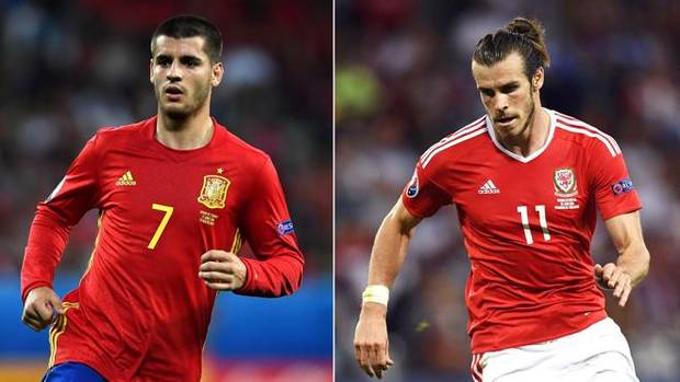 Álvaro Morata y Gareth Bale, Pichichis de la eurocopa.