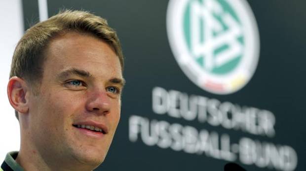 Manuel Neuer, en rueda de prensa.