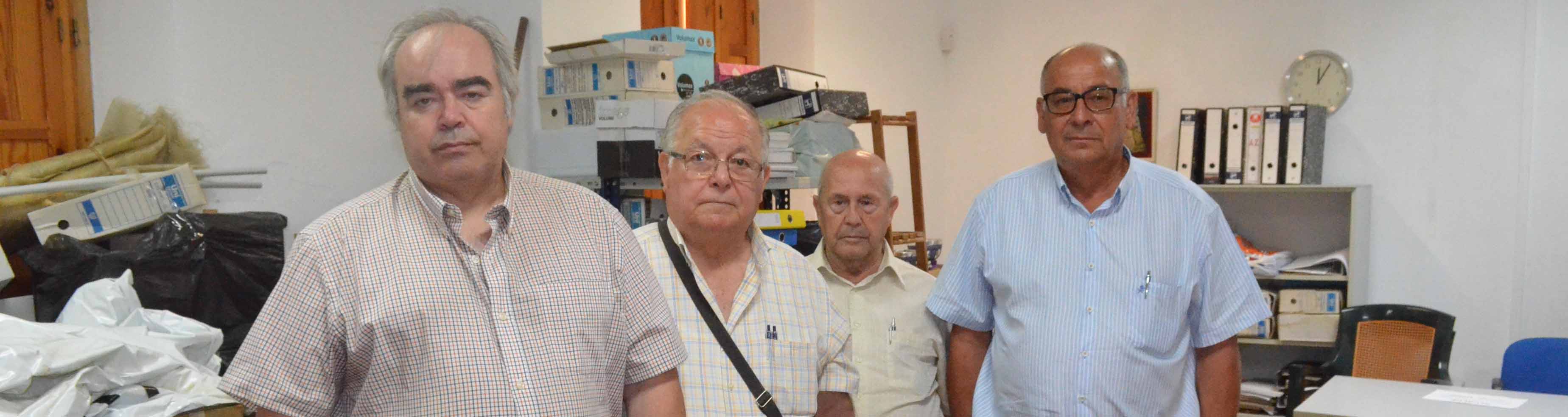 Los representantes de la UTER con el presidente de la CAVA/ S.C.