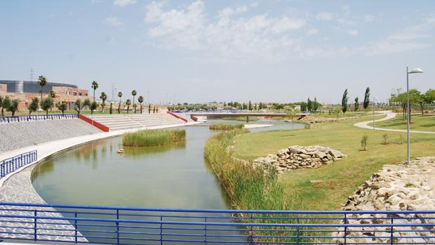 Zona del lago de Entrenúcleos donde se desarrollará el concierto