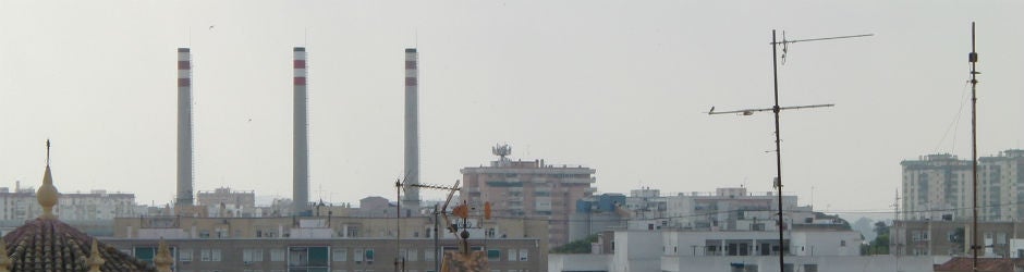 Chimeneas de Vicasa, una característica estampa del «sky line» jerezano