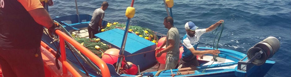 Rescate del pesquero marroquí Intisar