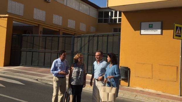 Responsables del PP han visitado Alcalá para evaluar sus infraestructuras educativas