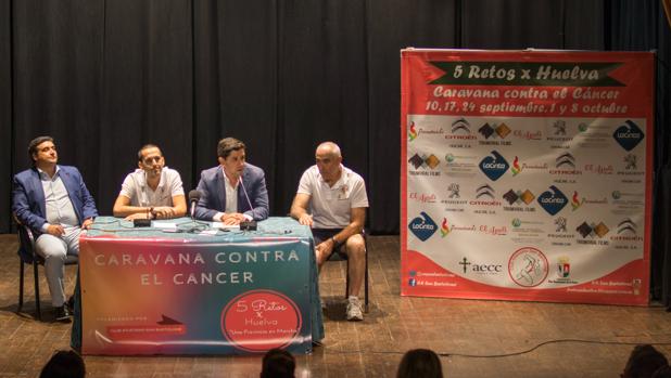 La caravana contra el cáncer llega a Ayamonte