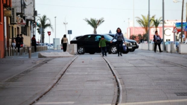 El trazado urbano del tranvía de Alcalá está construido desde hace años