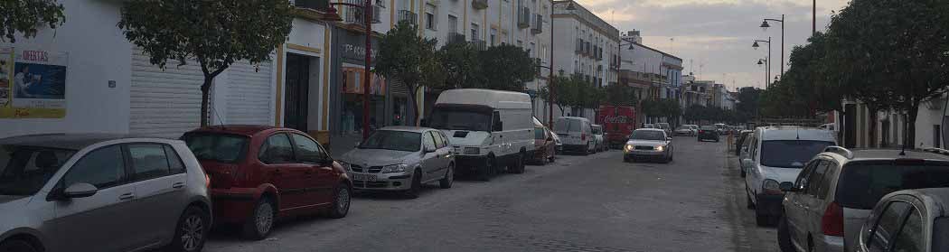 El nuevo adoquinado de La Corredera de Utrera