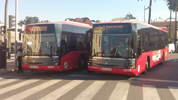 Autobuses urbanos de Dos Hermanas