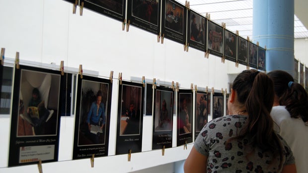 Exposición fotográfica en el CEIP El Palmarillo