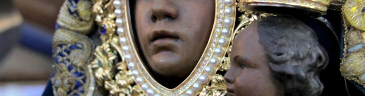 Imagen de la Virgen de la Cabeza con el niño Jesús que se venera en Andújar