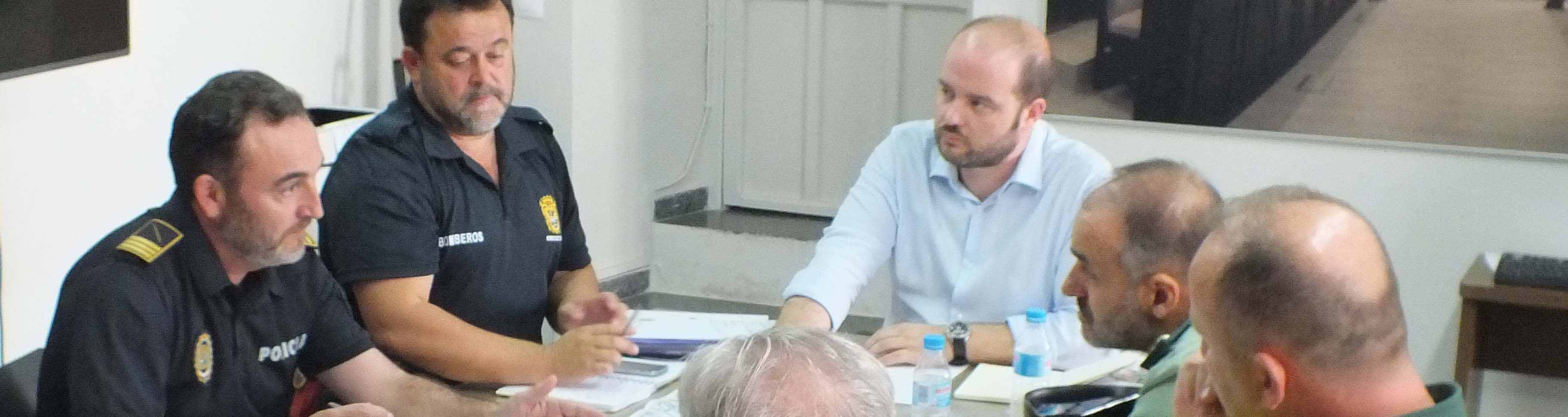 Reunión de coordinación entre las fuerzas de seguridad de Utrera