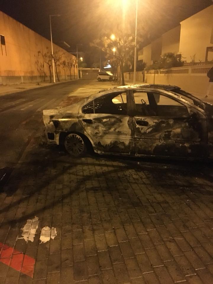 Queman el coche de Hernández Cansino a las puertas de su casa en Punta Umbría