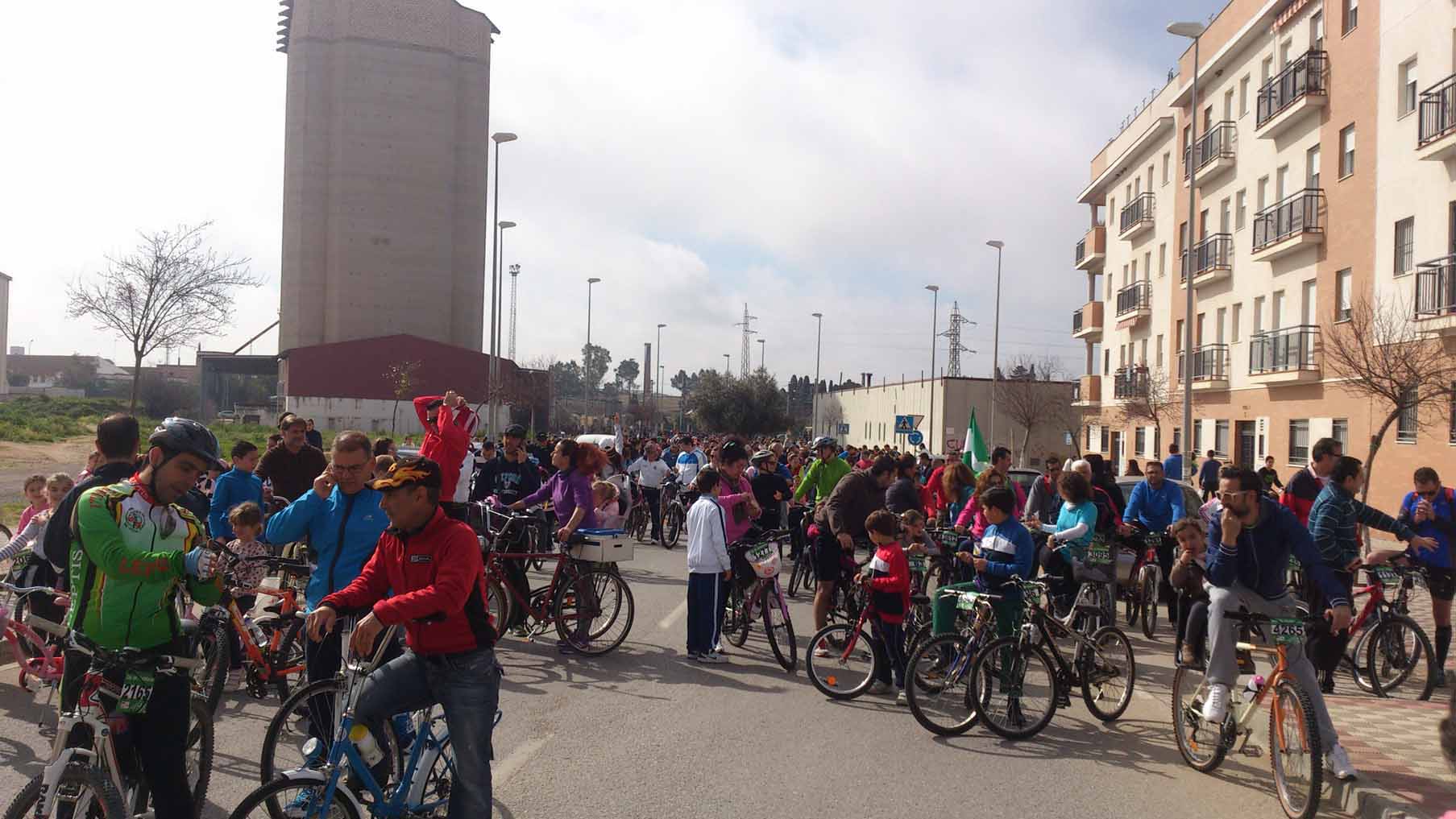 La previsión de viento y lluvia deja a los utreranos sin el tradicional «Paseo en Bicicleta»