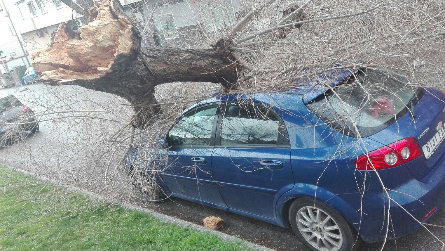 Temporal en Andalucía: una anciana es hospitalizada en Jaén tras ser arrastrada por el viento