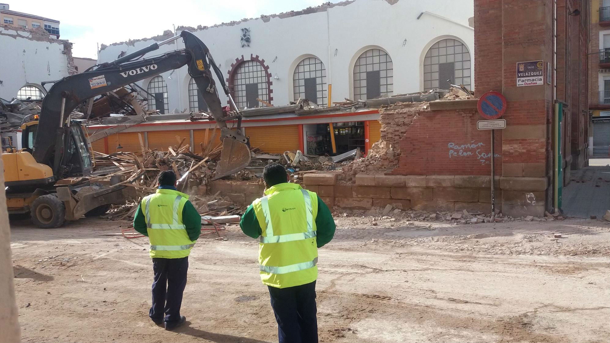 Libran casi un millón de euros para rehabilitar el mercado de Linares destruido por el temporal