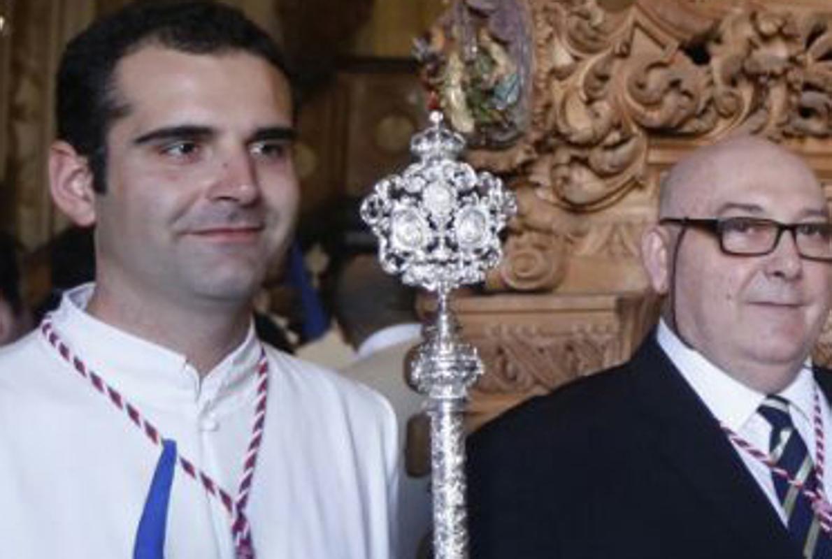 Bisbal en la Catedral de Almería junto a su pareja y otras autoridades