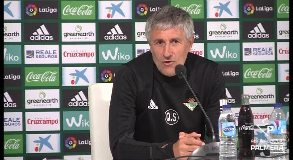 Setién, pendiente de la evolución de Guardado