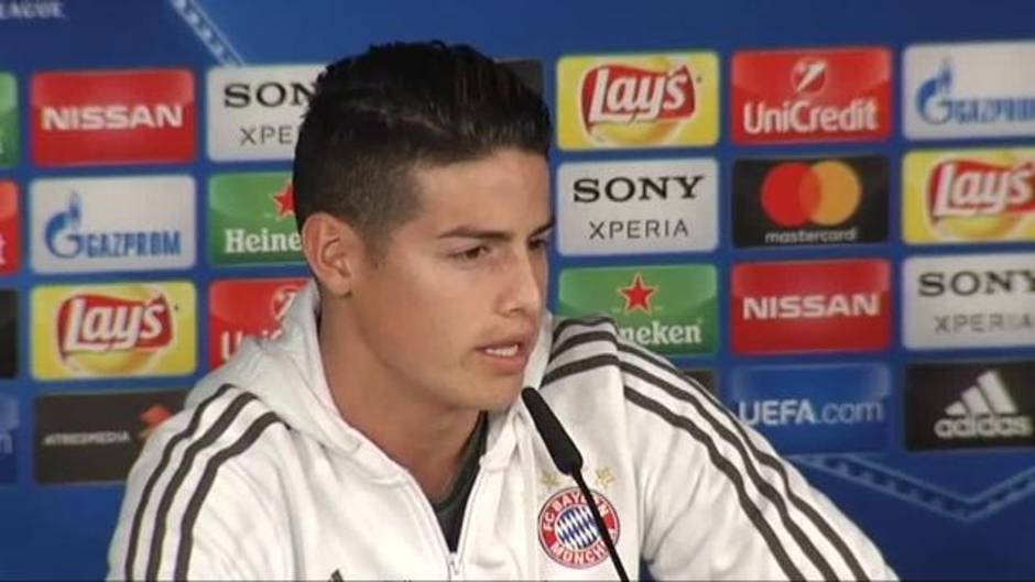 James sobre Zidane: "Contra él no tengo absolutamente nada"