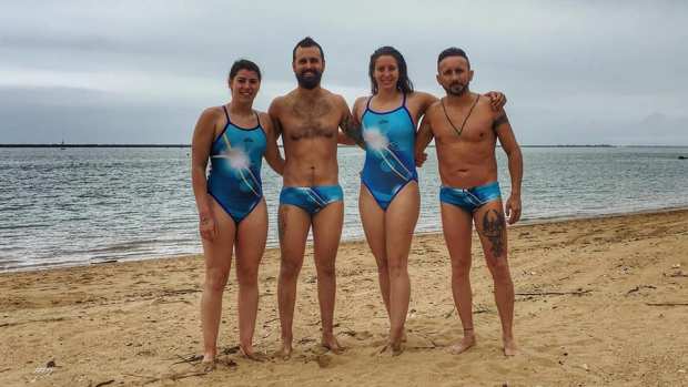 De izquierda a derecha, Ana Mancera, Santiago Rojas, Isabel Fernández y Rafael López