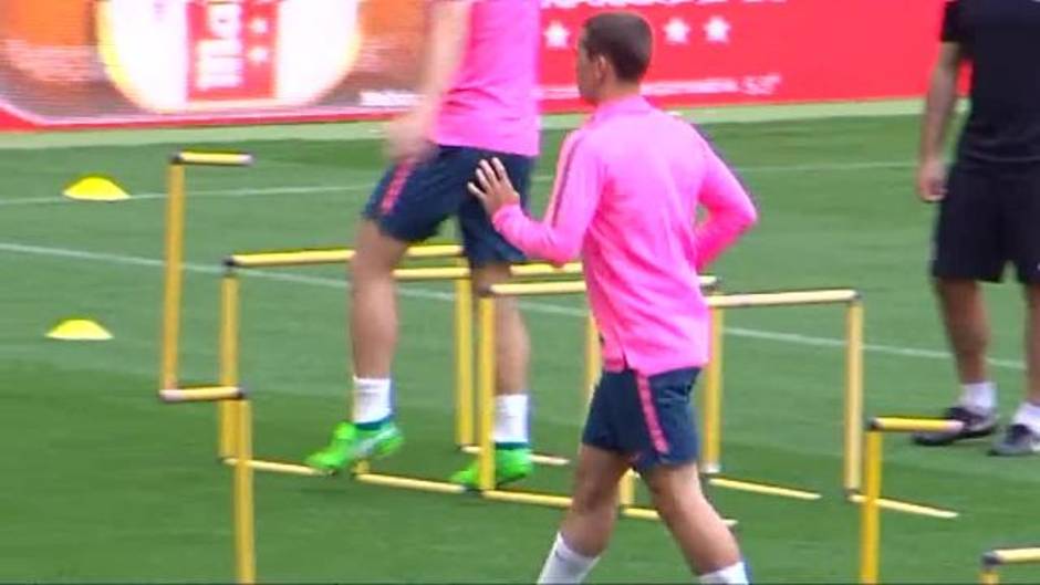 Media Day en el Atlético sin Griezmann entre los jugadores a disposición de la prensa