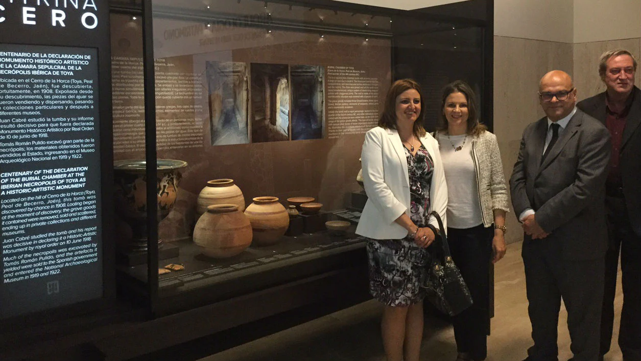 El museo Arqueológico Nacional de Madrid homenajea a la cámara sepulcral ibera de Toya